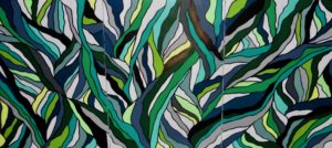 TrainorArt - Kelp Forest - 2021 - 46 X 61 X 3